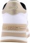 Liu Jo Witte sportieve sneakers met metalen details Wit Dames - Thumbnail 11