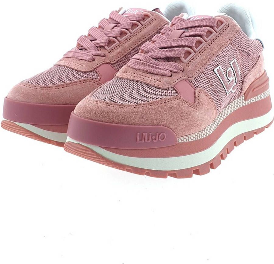 Liu Jo Bright Mesh Dames Sneakers Pink Ray