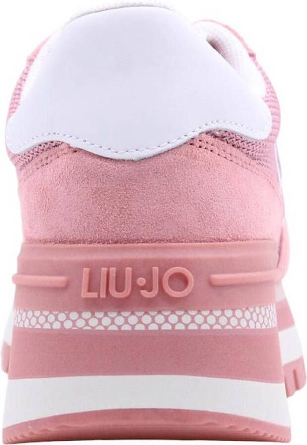 Liu Jo Bright Mesh Dames Sneakers Pink Ray