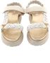 Liu Jo Platform Sandals Braiding Dames Sandalen White Butter - Thumbnail 7