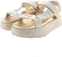 Liu Jo Platform Sandals Braiding Dames Sandalen White Butter - Thumbnail 8