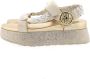 Liu Jo Platform Sandals Braiding Dames Sandalen White Butter - Thumbnail 10