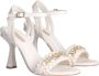 Liu Jo Elegante witte hoge hak sandalen White Dames - Thumbnail 2