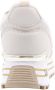 Liu Jo Witte leren sneakers met tonale logo en metallic detail Wit Dames - Thumbnail 12