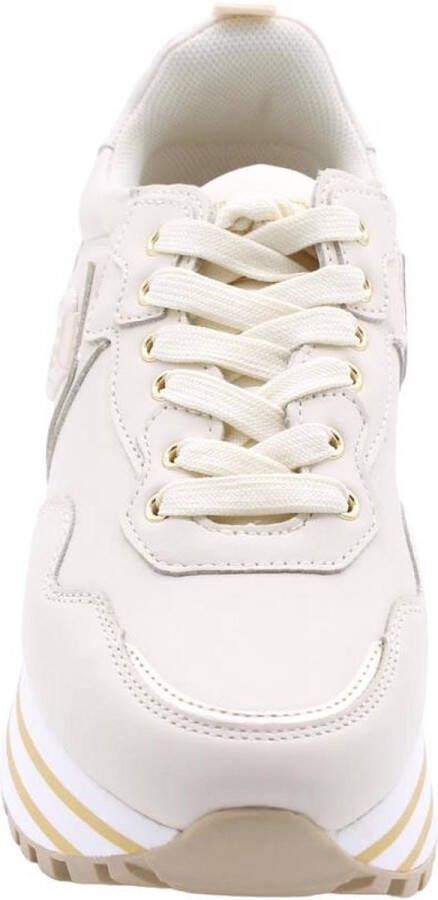 Liu Jo Dames Sneakers Maxi Wonder 01 Butter Beige