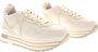 Liu Jo Witte leren sneakers met tonale logo en metallic detail Wit Dames - Thumbnail 13