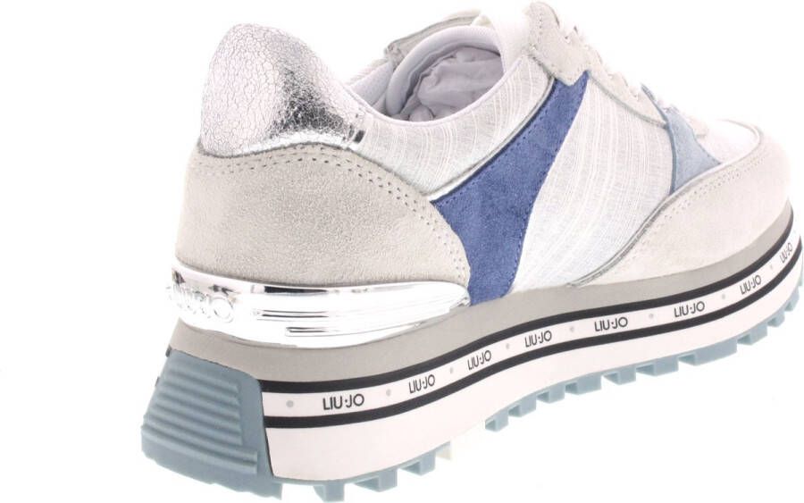 Liu Jo Dames Sneakers Maxi Wonder 20 White Wit