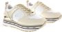 Liu Jo Pinaforemetal Sneakers voor Dames Wit Dames - Thumbnail 3