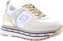 Liu Jo Pinaforemetal Sneakers voor Dames Wit Dames - Thumbnail 6