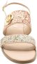 Liu Jo Platte glitter sandalen Beige Dames - Thumbnail 5