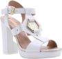 Liu Jo Sandals With Wide Heel Beige Dames - Thumbnail 5