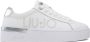 Liu-Jo LIUJO BA3025 Silvia 65 Sneakers en Cuir 04370 White Silver Taille - Thumbnail 3