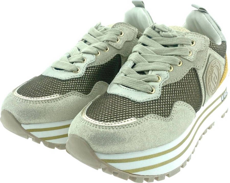 Liu Jo Maxi Wonder 01 BF2095px253 Sneakers Beige Dames - Foto 8