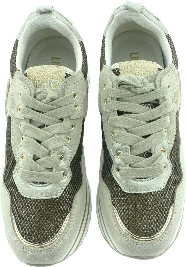 Liu Jo Maxi Wonder 01 BF2095px253 Sneakers Beige Dames - Foto 10