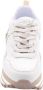 Liu Jo Witte leren sneakers met tonale logo en metallic detail Wit Dames - Thumbnail 10