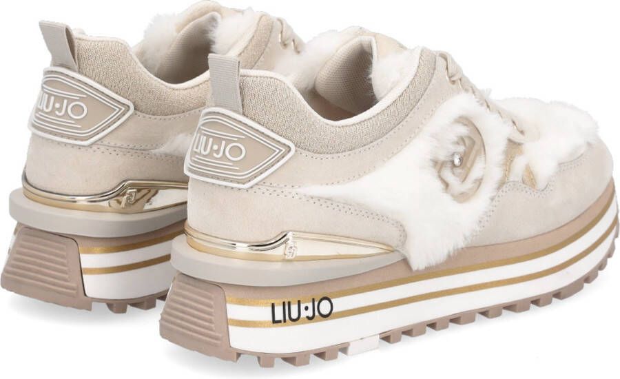 Liu Jo Maxi Wonder 48 Lage sneakers Dames Beige