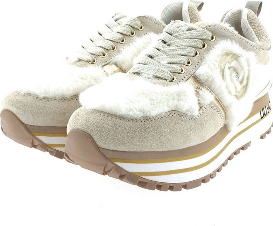 Liu Jo Maxi Wonder 48 Lage sneakers Dames Beige