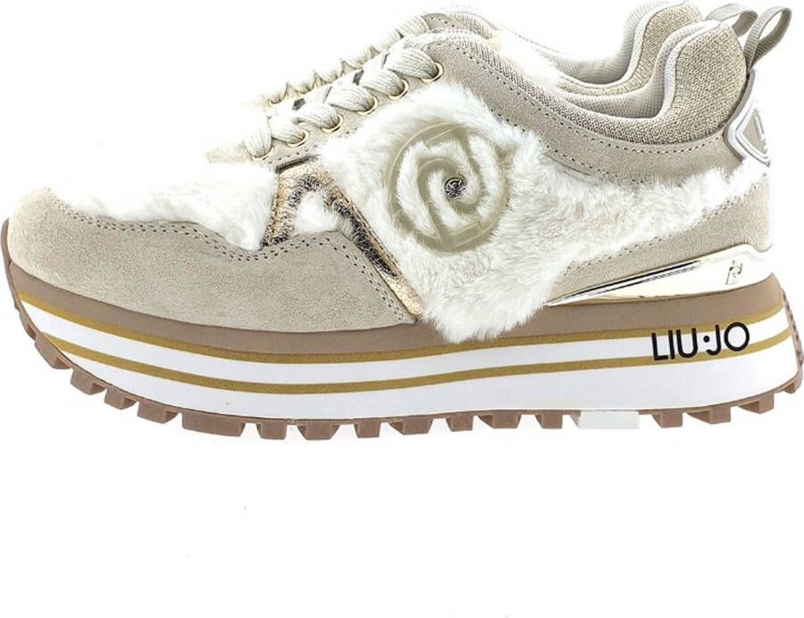 Liu Jo Maxi Wonder 48 Lage sneakers Dames Beige