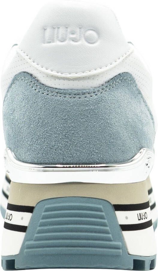 Liu Jo Maxi Wonder 57 Lage sneakers Leren Sneaker Dames Wit