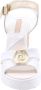 Liu Jo Nicole leren sleehakken wit goud - Thumbnail 2
