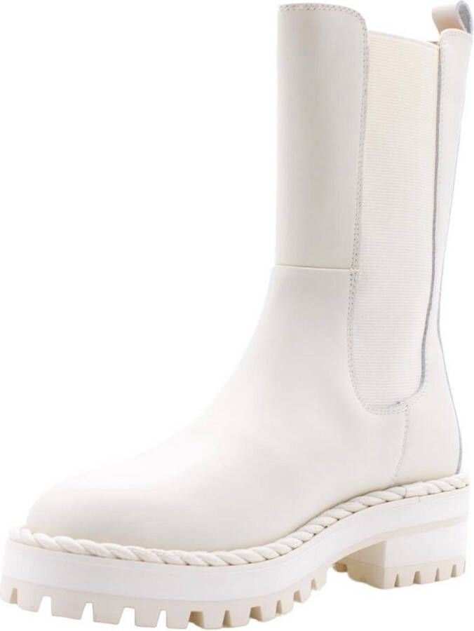 Liu Jo Pink 215 Ankle Boot Ivory White