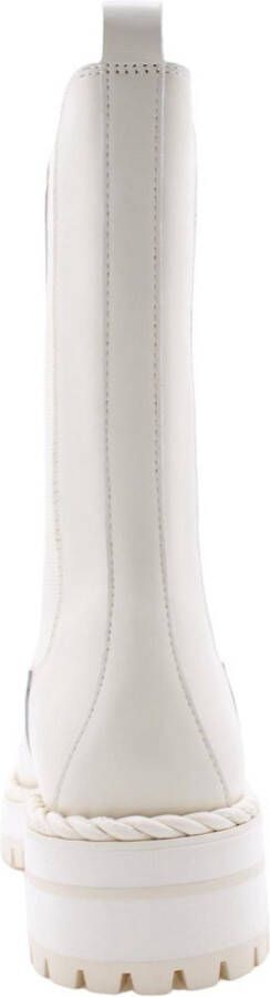 Liu Jo Pink 215 Ankle Boot Ivory White