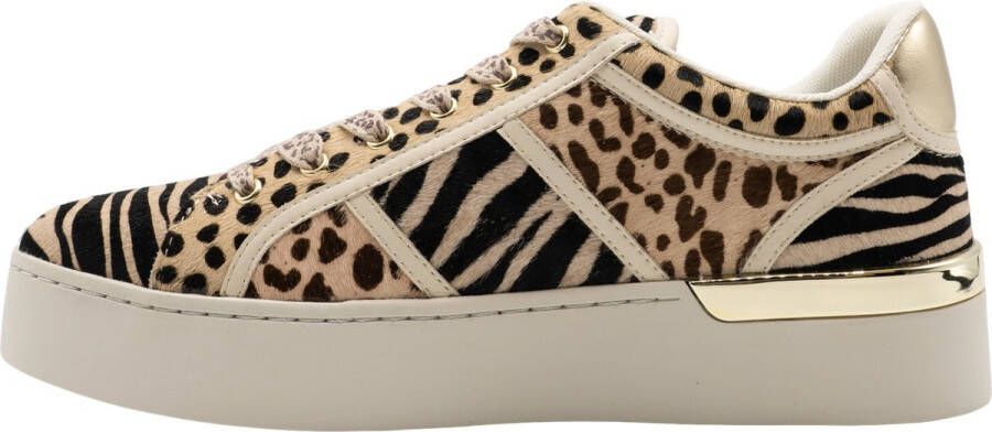 Liu Jo Silvia 53 Dames Sneakers Bruin Print