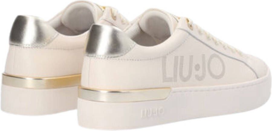 Liu Jo Silvia 65 Lage Dames Sneakers Leer Butter Light Gold