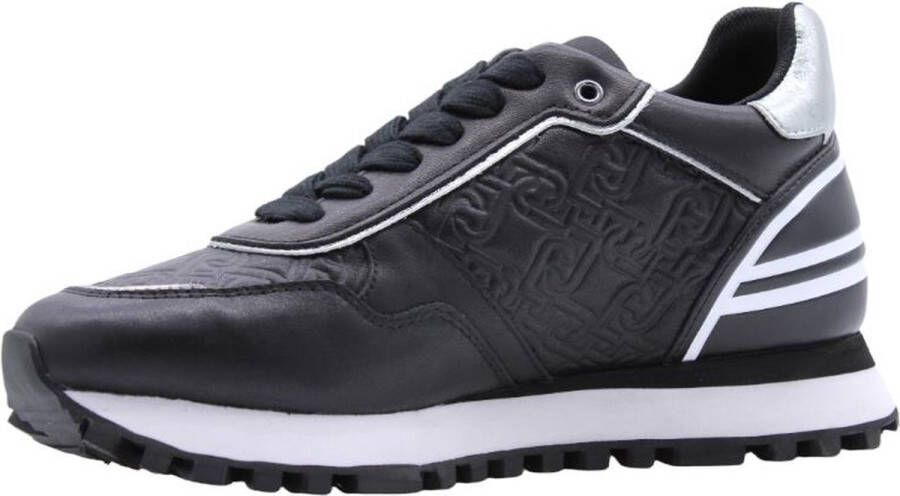 Liu Jo Wonder 24 Lage sneakers Leren Sneaker Dames Zwart