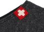 Living Kitzbühel Pantoffels Schweizer Kreuz 3886 600 Anthra Grijs Wolvilt LK38860600 - Thumbnail 10