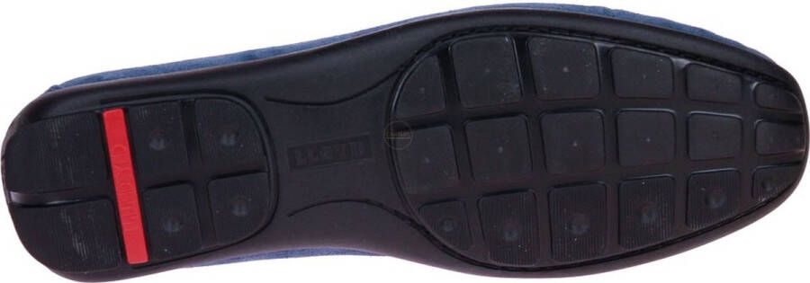 Lloyd Emilio Jeansblauwe Moccasin