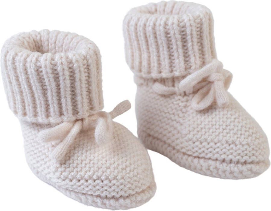 Lodger Wollen Babyslofjes Slipper Merinowol 100% merinowol 0 6M Fashionable Cr�me - Foto 4