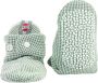 Lodger Babyslofjes katoen antislipzool 17 Groen Slipper Ciumbelle Katoen 6-12M - Thumbnail 2