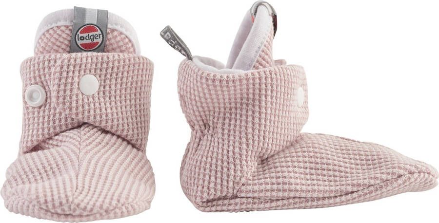 Lodger Babyslofjes Roze Slipper Ciumbelle Katoen Luchtig 3-6M