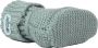 Lodger Babyslofjes groen gebreid katoenen 0-6M zacht katoen Slipper Knit - Thumbnail 3