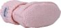 Lodger Katoenen Babyslofjes 0-6M Roze 100% Katoen Slipper Knit - Thumbnail 2