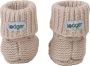 Lodger Newborn Slofjes creme 0-6M zacht Katoen Slipper Knit - Thumbnail 3