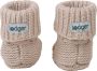 Lodger Newborn Slofjes 0-6M Creme 100% Katoen Slipper Knit - Thumbnail 3