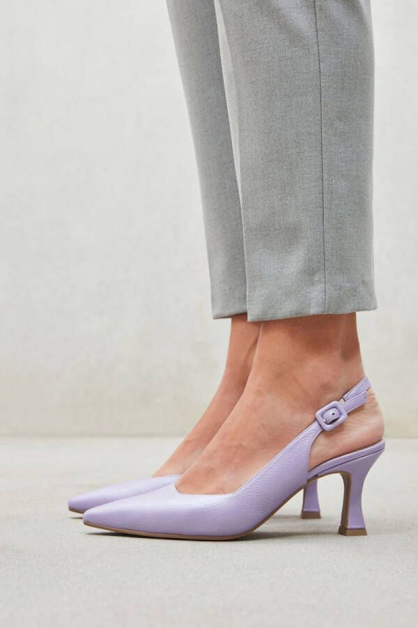 Lodi Dames Pumps Damesschoenen Leer Geen hoogte cm Juco Lila