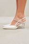 Lodi Pumps Stiletto Dames Damesschoenen Leer hoogte 7 cm Elines Gebroken wit - Thumbnail 9