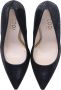 Lodi Pumps Stiletto Dames Damesschoenen Leer Slangenprint Naaldhak hoogte 8 cm Rami-39 Zwart - Thumbnail 7