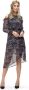 Lodi Pumps Stiletto Dames Damesschoenen Leer Slangenprint Naaldhak hoogte 8 cm Rami-39 Zwart - Thumbnail 8