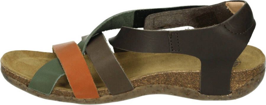 Loints of Holland 31202 VARIK Volwassenen Platte sandalen Bruin