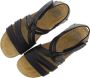 Loints of Holland 31244 VIERLINGSBEEK Volwassenen Platte sandalenDames Sandalen Zwart - Thumbnail 2