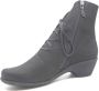 Loints of Holland 33156~MOERBEEK~~~~~~~~~~~~~~~~ Hoge sneakersVeterlaarzenDames veterschoenenDames sneakersHalf-hoge schoenen Zwart - Thumbnail 5