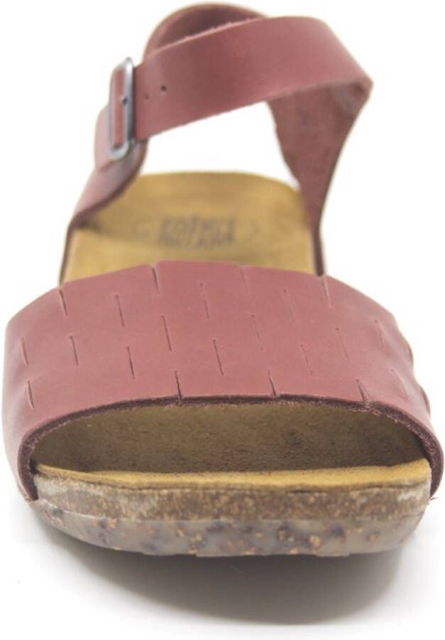 Loints VELDSTREEK 31304 385 Roestbruine smalle dames sandalen