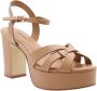 Lola Cruz Hoge hak sandalen voor vrouwen Beige Dames - Thumbnail 5