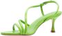 Lola Cruz Hoge hak sandalen Bertha Stijlvol en van hoge kwaliteit Groen Dames - Thumbnail 6