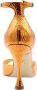 Lola Cruz Hoge hak sandalen met stoffen details Orange Dames - Thumbnail 6