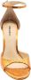 Lola Cruz Hoge hak sandalen met stoffen details Orange Dames - Thumbnail 8